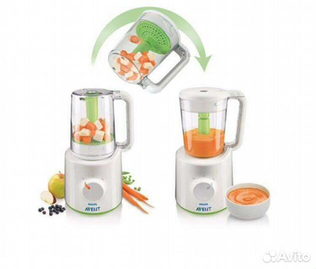 Пароварка блендер philips avent