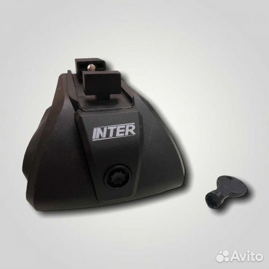 Багажник на рейлинги Интер Титан аэро-крыло 120см