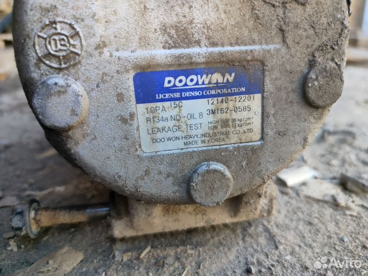 Компрессор кондиционера a5d kia Rio 1