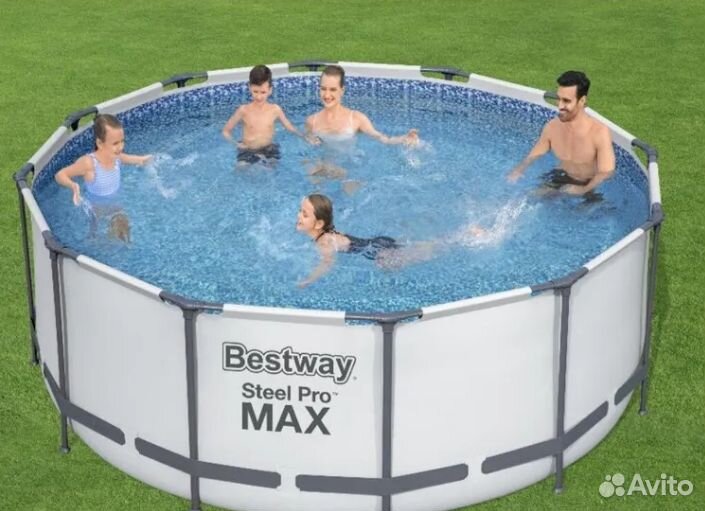 Бассейн каркасный Steel Pro 366х122 см