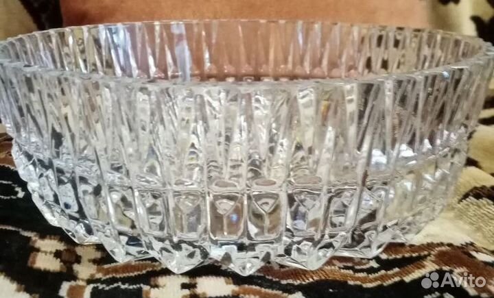 Ваза хрустальная