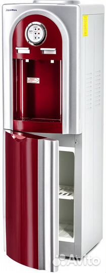 Кулер для воды Aqua Work 5-VB красный со шкафчиком