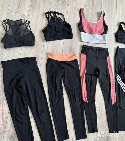 Спортивная одежда для фитнеса nike adidas puma