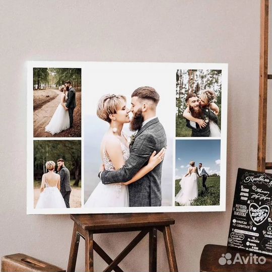 Печать на холсте