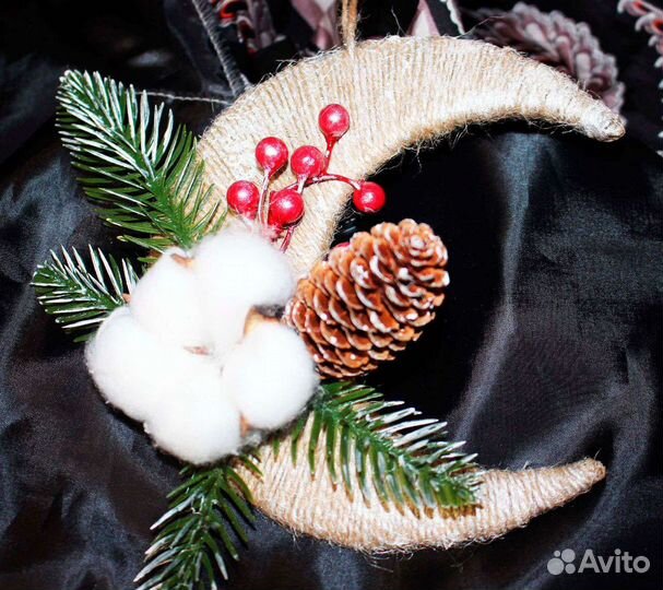 Новогодние украшения ручной работы