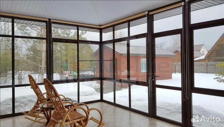 Остекление террасы балкона веранды