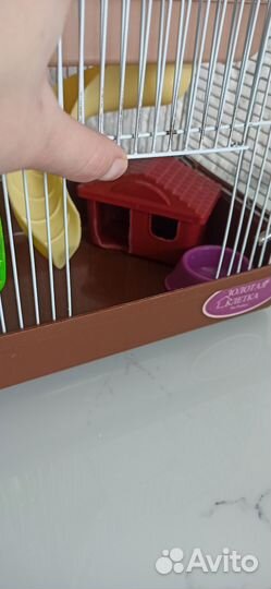 Клетка для джунгарского хомяка бу