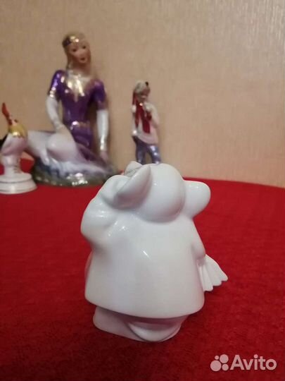 Статуэтка Мышка босс 2000гг Башкирский фарфор