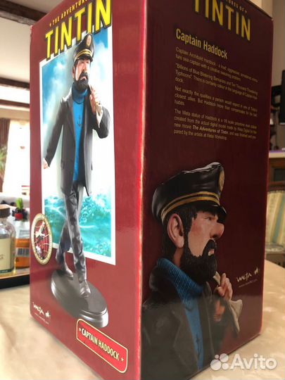 Фигурка из мультика тинтин: Captain Haddock