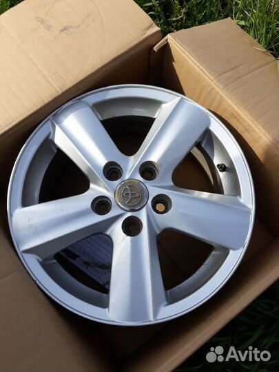 Диск r16 на toyota corolla