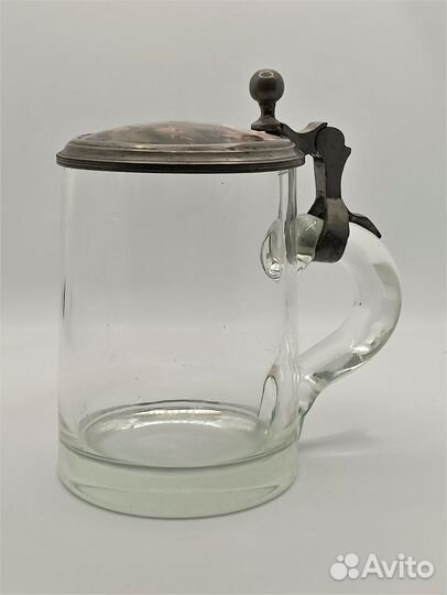 Антикварная пивная кружка, 19 век. Германия