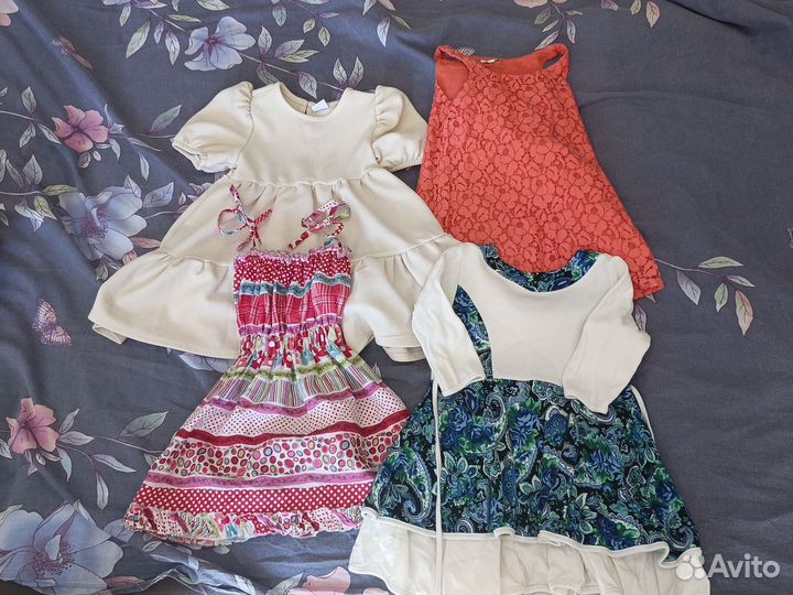 Одежда пакетом на девочку 92-104