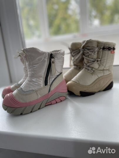 Зимние ботинки 25,26