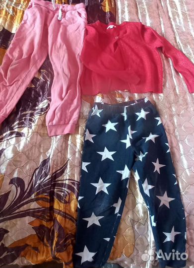 Вещи пакетом на девочку 4 года