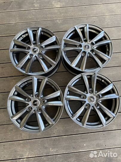 Литые диски графитовые R16 5*114.3