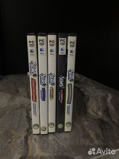 Диски дополнения Sims 3