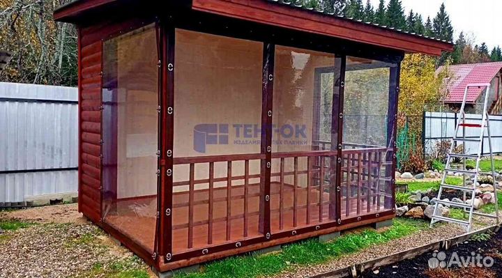 Мягкие окна для террас