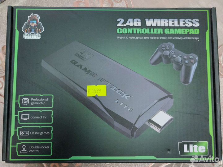 Игровая приставка Game Stick lite 64gb