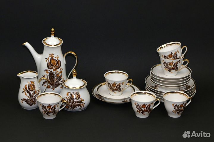 Кофейный сервиз «Марианна». Рига