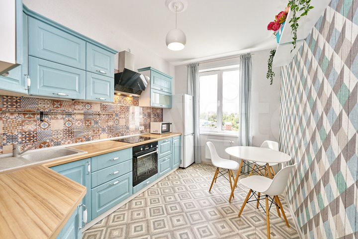 2-к. квартира, 53,6 м², 9/17 эт.