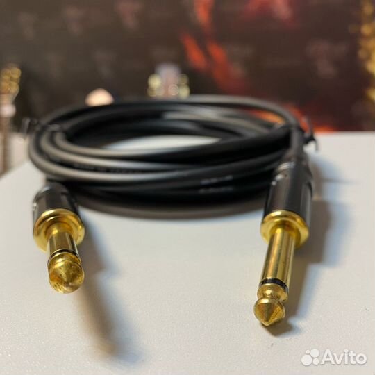 Кабель гитарный GS-6 BLK Canare (Япония), 3 м