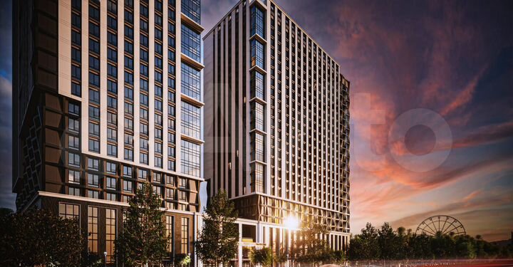 2-к. квартира, 53,2 м², 17/25 эт.