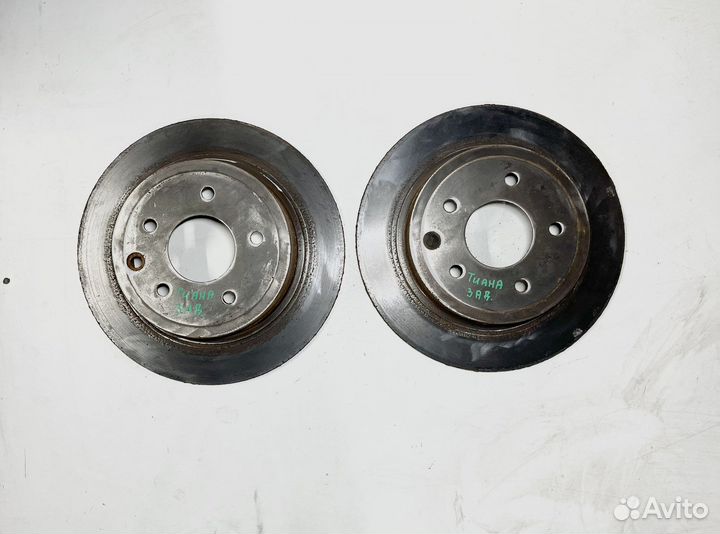 Диск тормозной задний Nissan Teana J32 2.5