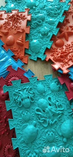 Коврик ортопедический пазлы