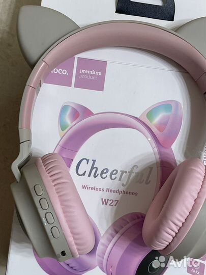 Беспроводные наушники hoco w27