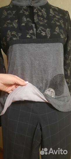 Оригинальная кофточка туника Enjoy Paris 44 размер