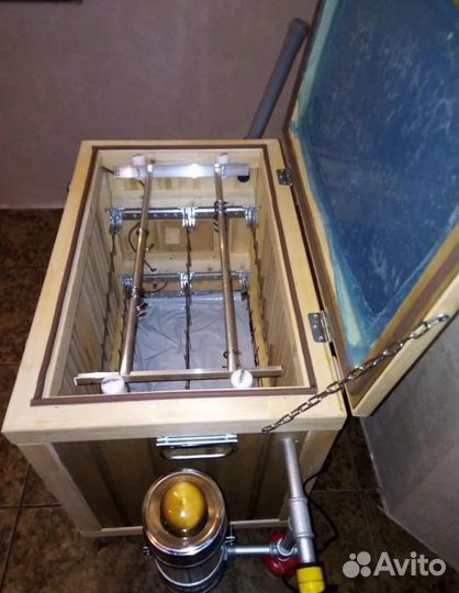 Коптильня хол копчения с эл статикой на 150л