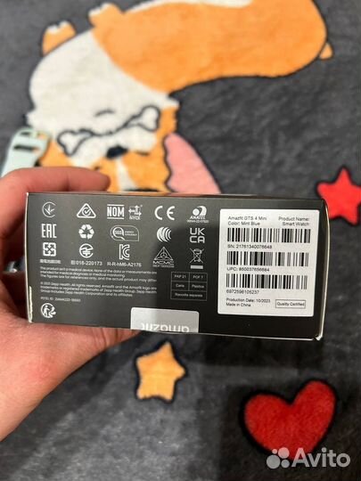 Смарт часы amazfit gts 4 mini