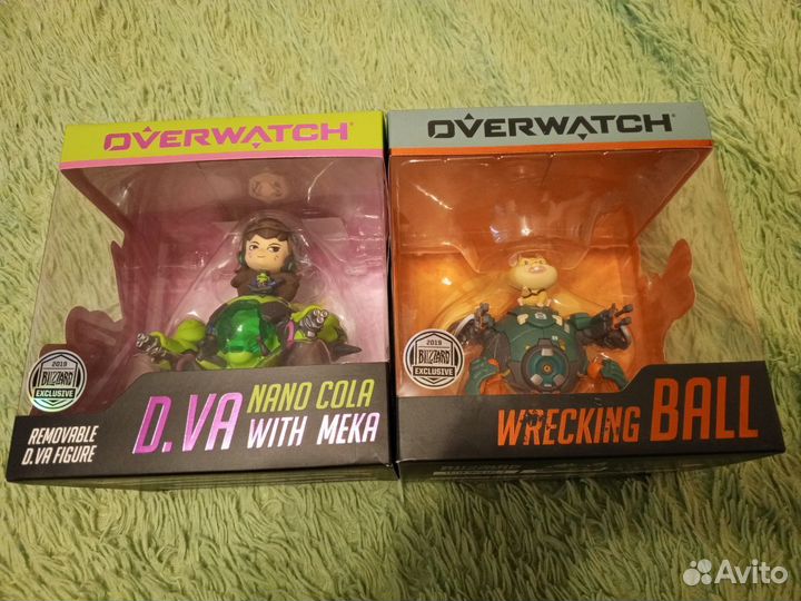 Overwatch фигурки и мягкие игрушки
