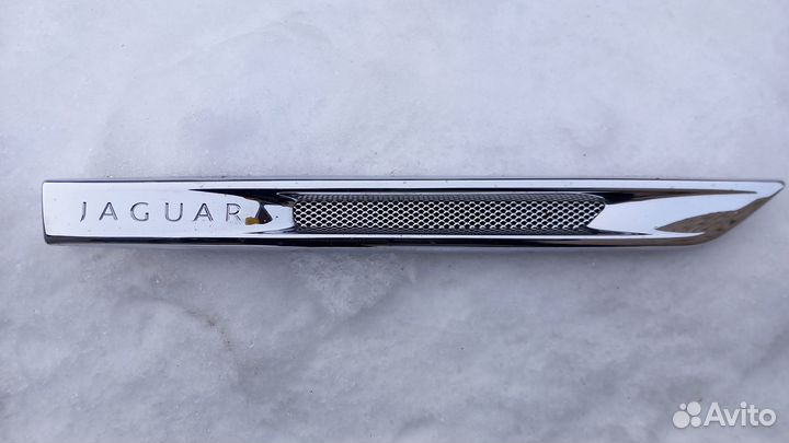 Jaguar XJ X351 2014-15г хром молдинг правого крыла