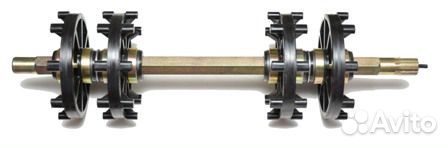 Вал ведущий 500 мм 15 шлицов снегоход Тайга