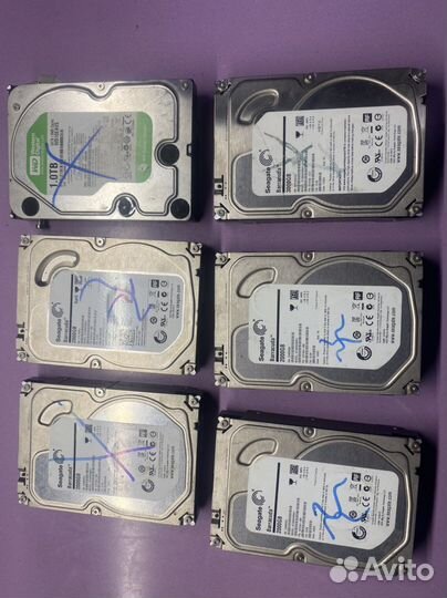 Жесткий диск 6 шт (лот) 12 tb