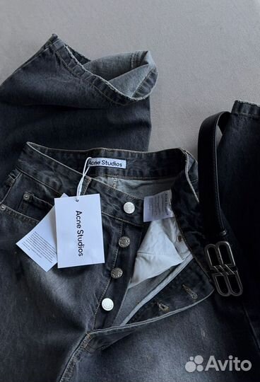 Джинсы balenciaga женские черные