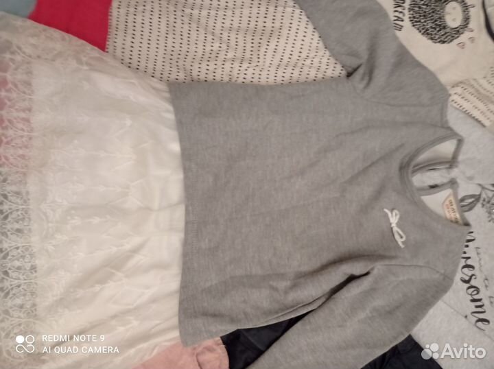 Вещи пакетом на девочку 122-128