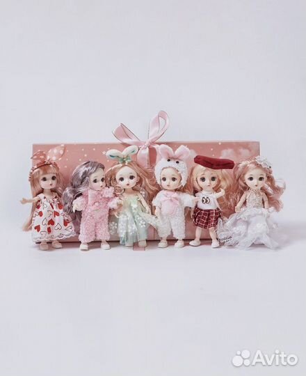 Шарнирные куклы набор