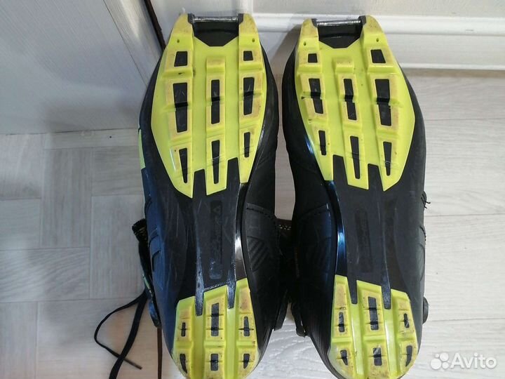 Лыжные ботинки fischer jr combi