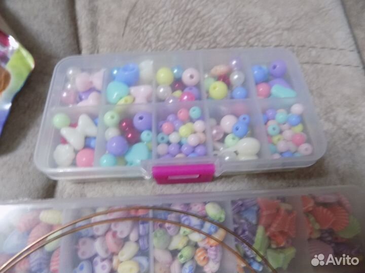 Набор бисера для маленькой рукодельницы