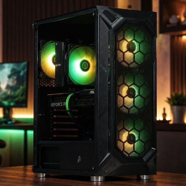 Игровой пк : Core i5 + RTX 3060 Ti + 32 GB