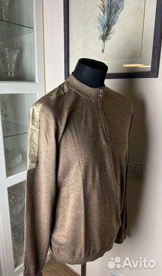 Джемпер бежевый Kiton новый 56 3XL