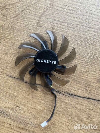 Вентилятор для видеокарты gigabyte T128010SU, 12В