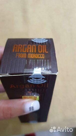 Масло для волос аргановое мароканское новый