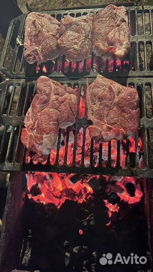 Чугунная решетка гриль