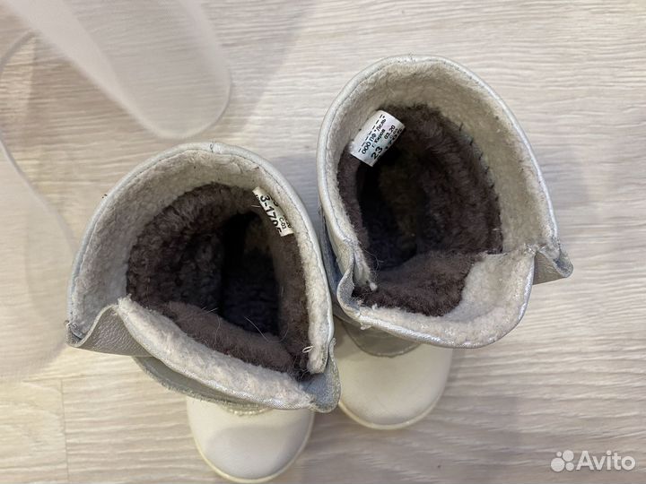 Ботинки зимние 23 размер