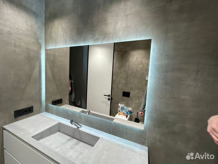 Установка зеркал