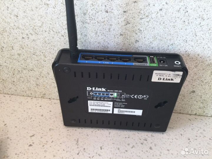 D-link DIR-320 роутер
