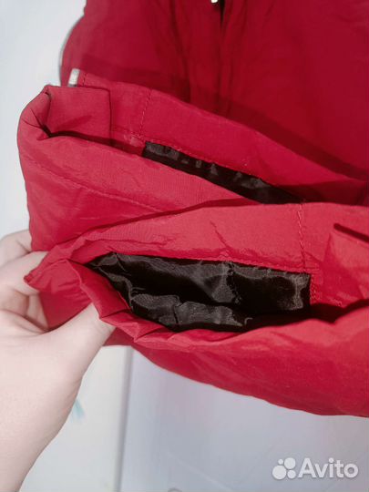 Зимние брюки р.104, полукомбинезон